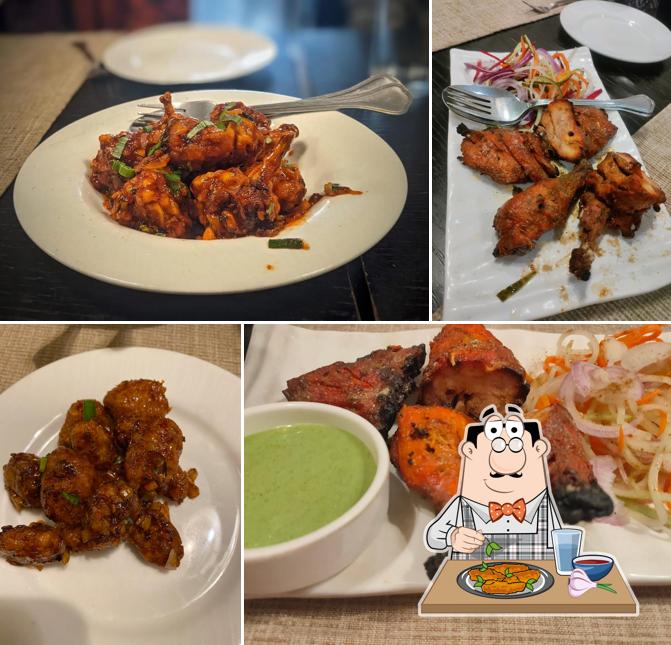 Chicken wings at Zaffran restaurant