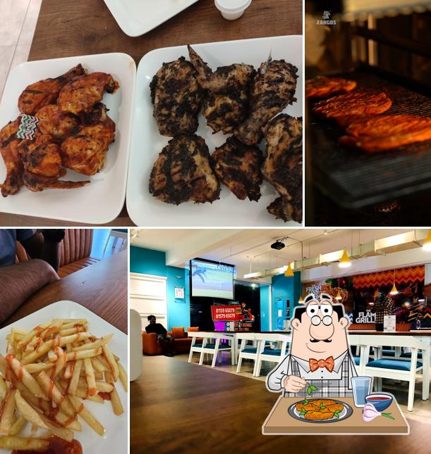 Chicken wings at Zangos Hot Chicken Kottayam