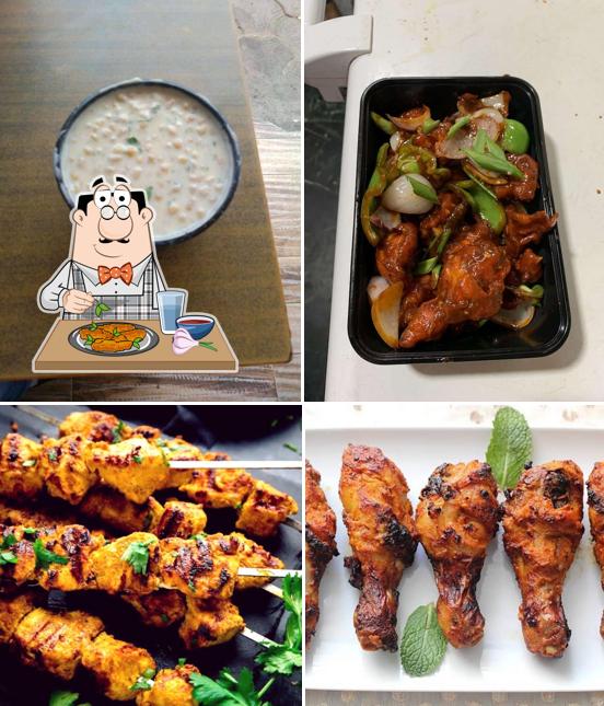 Chicken wings at Tandoori Daawat