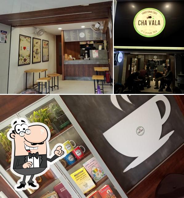 Take a seat at one of the tables at Cha Vala Cafe