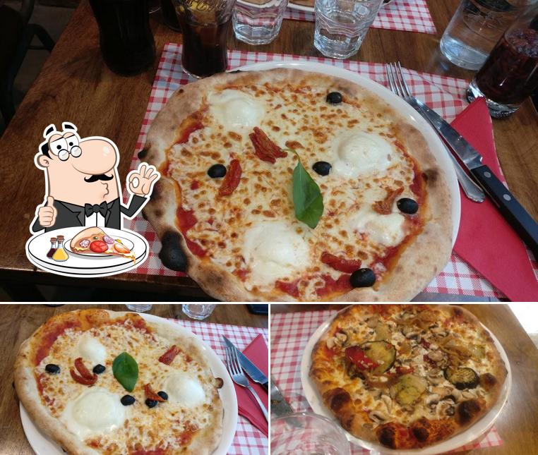 A Mama Kitchen Caffè, vous pouvez essayer des pizzas