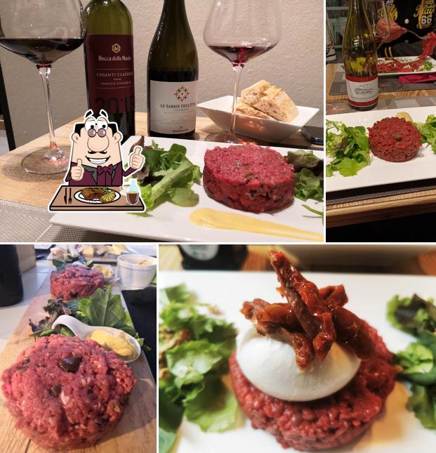 Tartaredi manzo al AI VICOLI Enoteca & Wine Bar