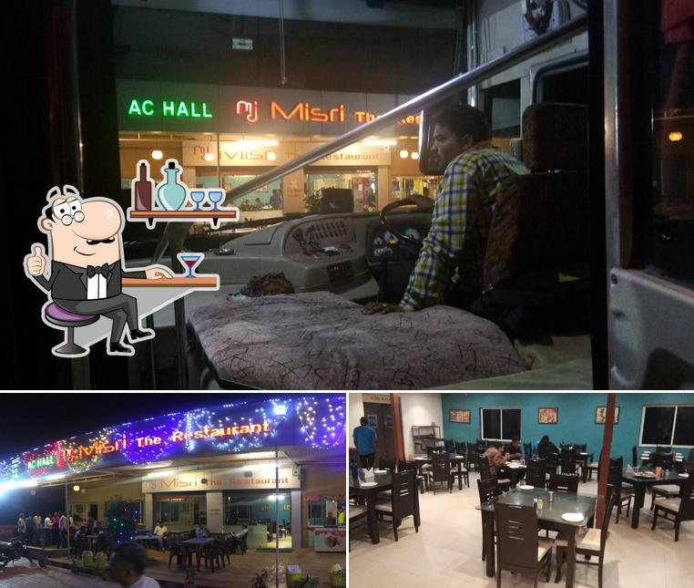 The interior of Misri The Restaurant