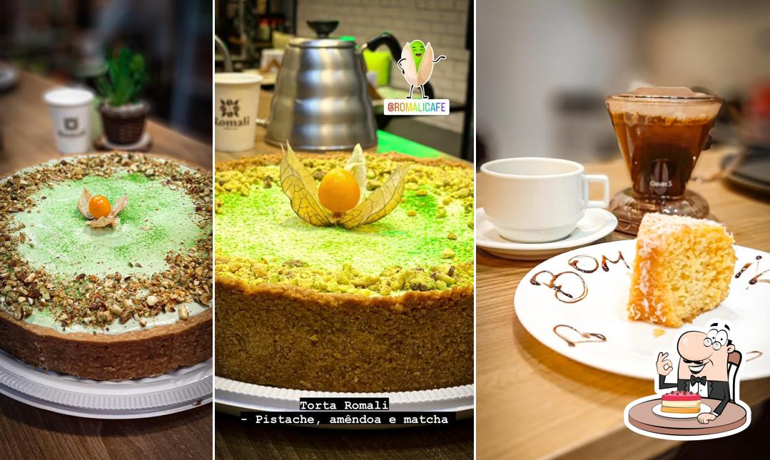 Bolo de queijo em Romali Café Viacatarina, Cafeteria em Palhoça - Cappuccino
