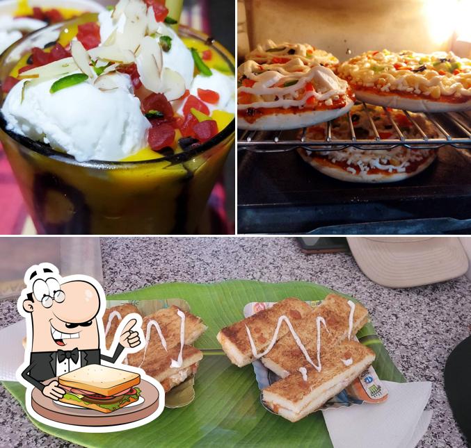 Grilled cheese sandwich at namo cafe