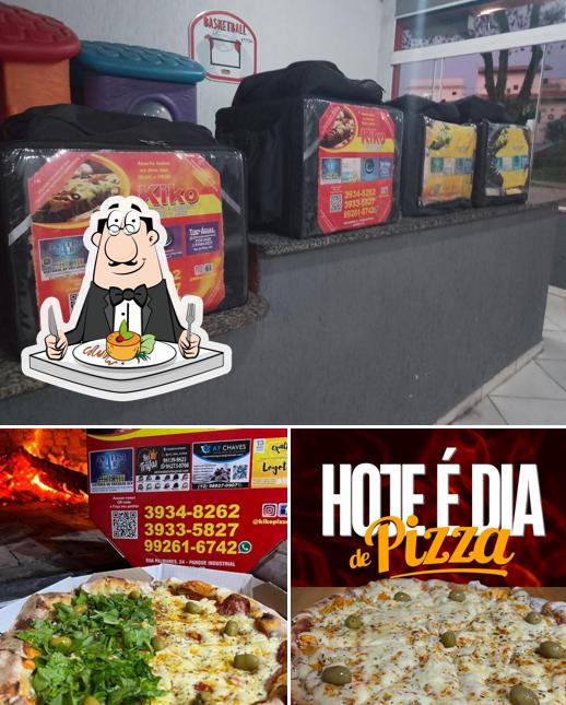 Comida em Kiko Pizzaria e Lancheria