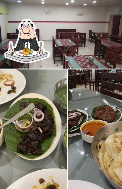 The photo of food and interior at Aalayam Restaurant