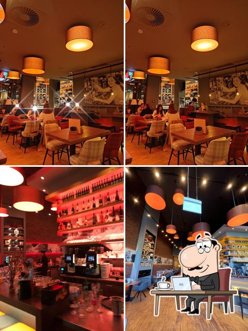 Installez-vous à l'une des tables de Täglich Rheine