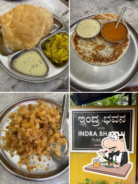 Meals at Hotel Indra Bhavan