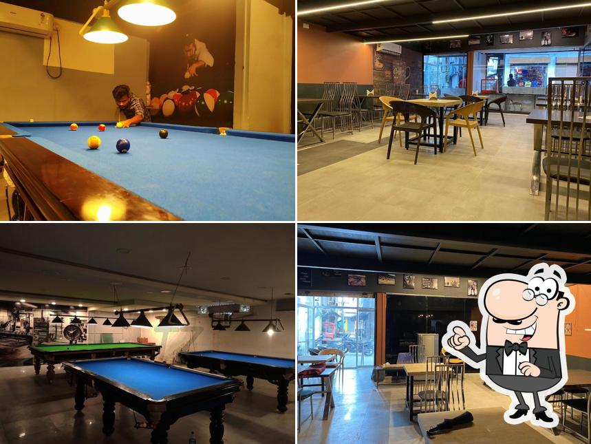 The interior of STOPSHOT & USPFC