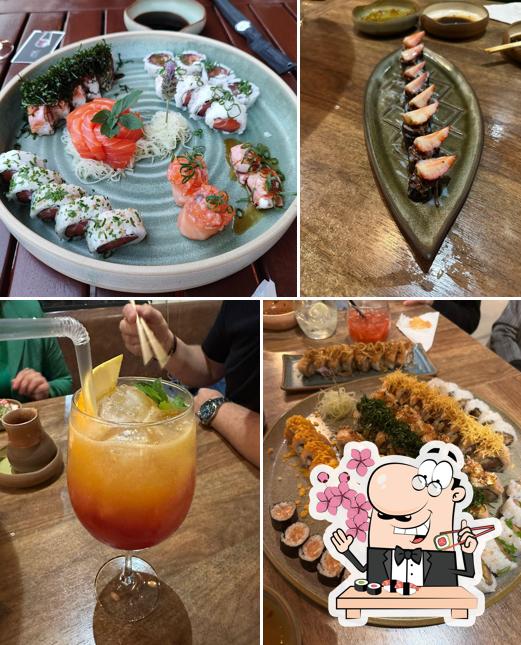 No Saints Sushi, você pode provar sushi