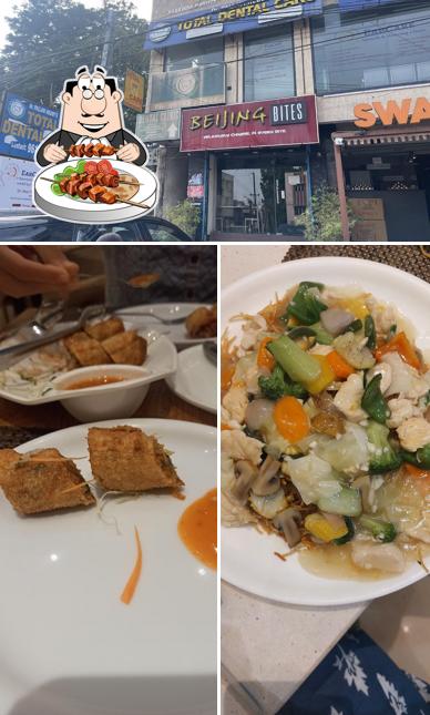 This is the image depicting food and exterior at BEIJING BITES