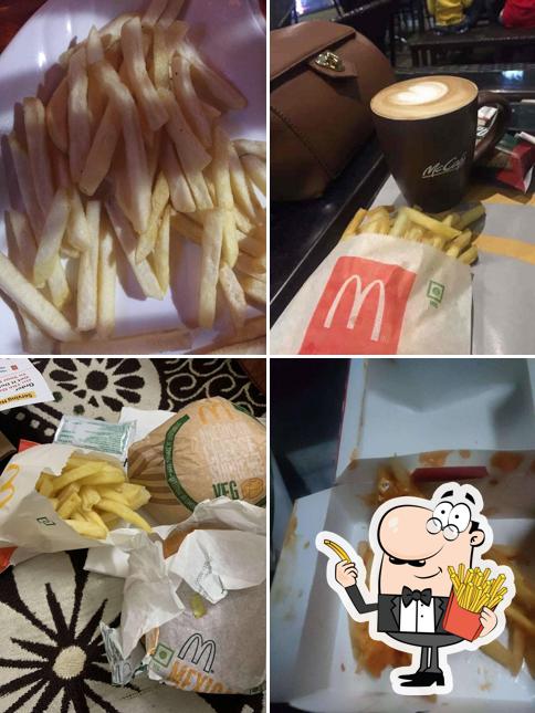 Taste fries at McDonald's