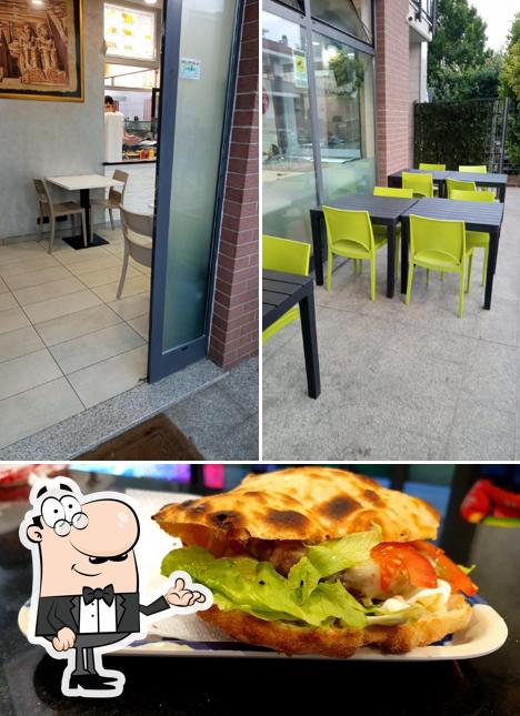 Tra le varie cose da Casa del Kebab si possono trovare la interni e cibo
