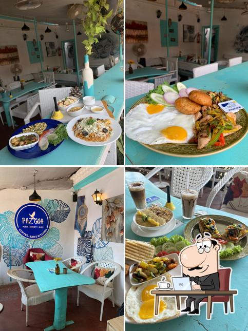 Check out how PAZ GOA CAFE Vagator looks inside