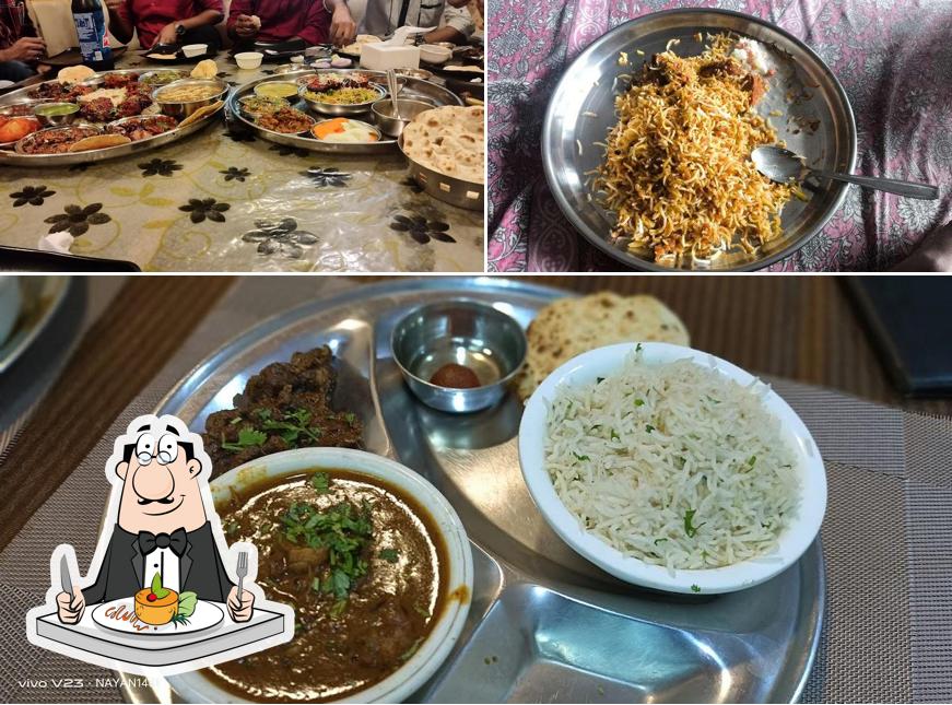 Among various things one can find food and beverage at Biryanilal's Shahi Darbar