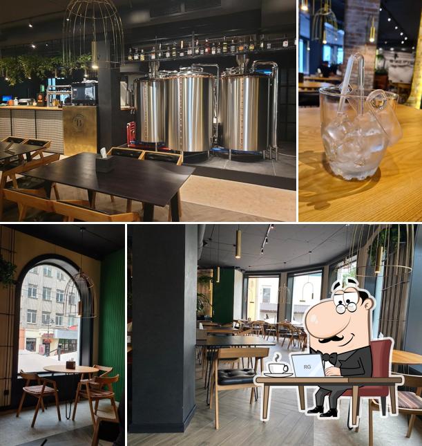 L'intérieur de Brewmen