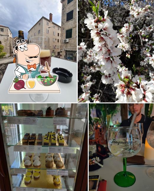 Insalata di barbabietole al Art Gallery Cafe Music Bar Split