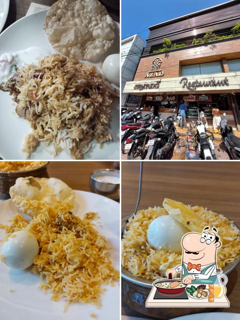 Fried rice at Azad Restaurant at Over Bridge
