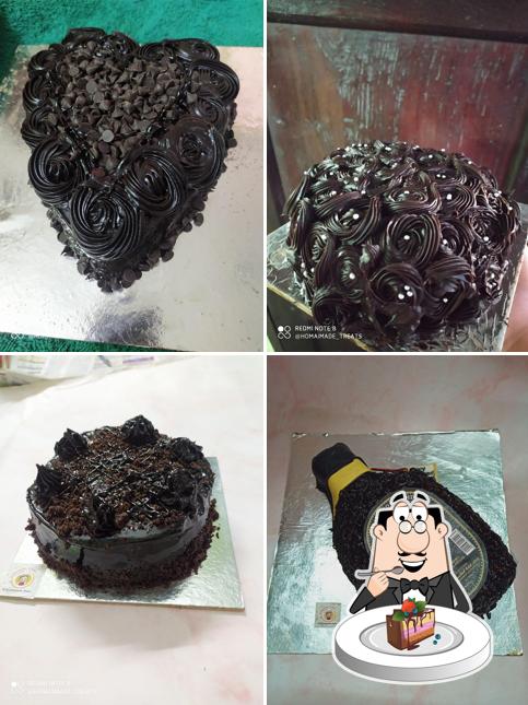 Chocolate cake at Homaimade treats