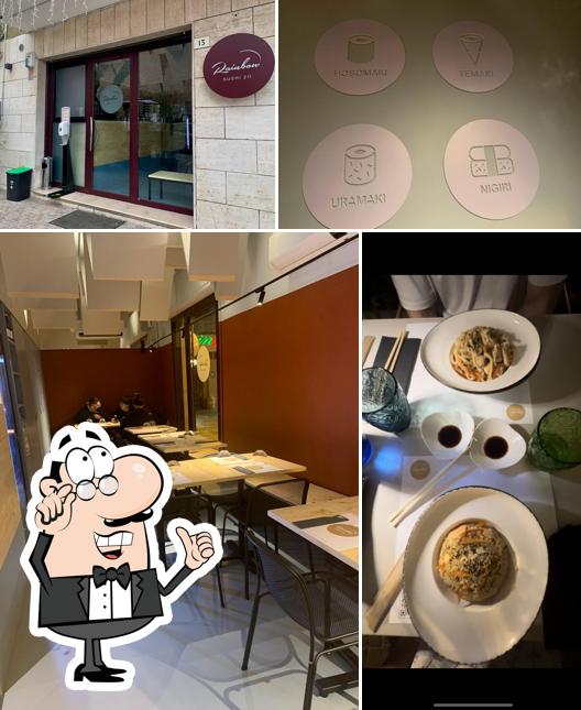 Gli interni di Rainbow Sushi 2.0 Viserba