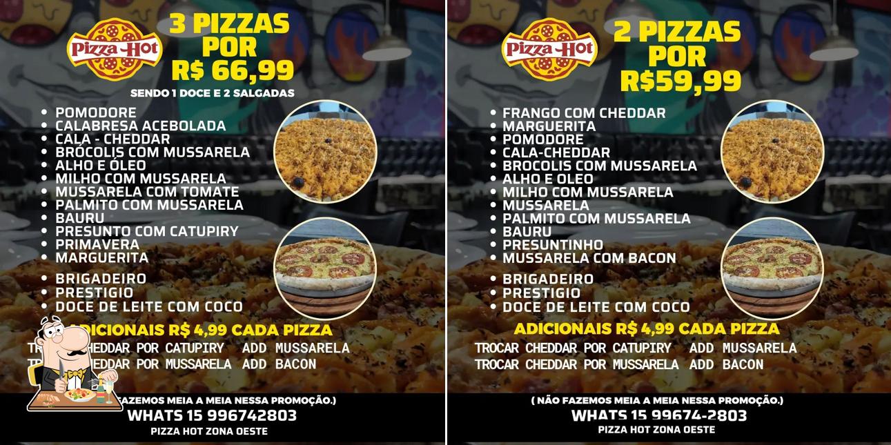 Platos en Pizzaria Hot Sorocaba