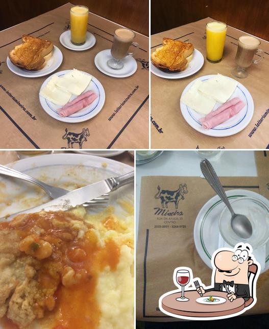 Comida em Leiteria Mineira