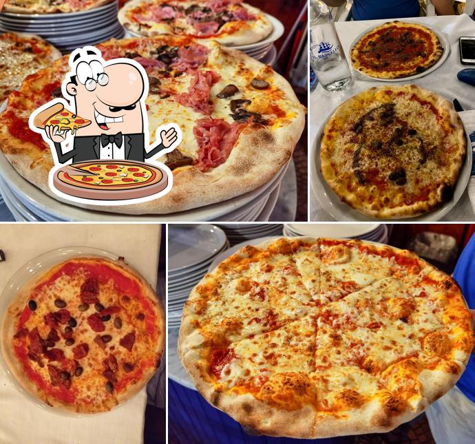 Ordina tra le svariate varianti di pizza