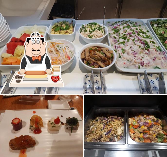 Benkei (Barra Shopping Nível Lagoa/Praça do Mercado) serve uma gama de pratos doces