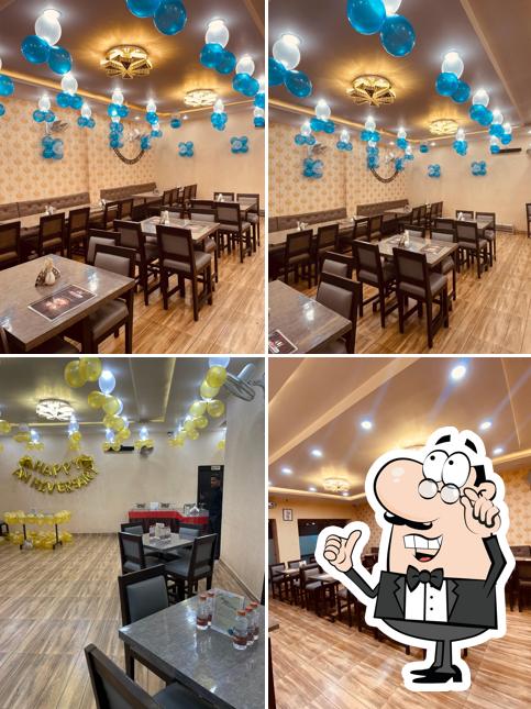 Take a seat at one of the tables at Albaik Xpress