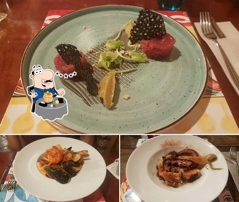 Cibo al Ristorante Joe Scarpetta