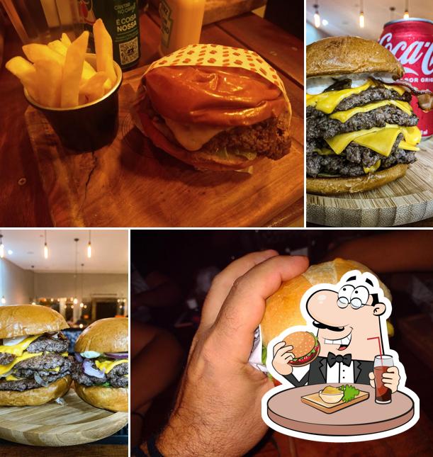 Peroba's burger oferece uma infinidade de opções para os amantes dos hambúrgueres