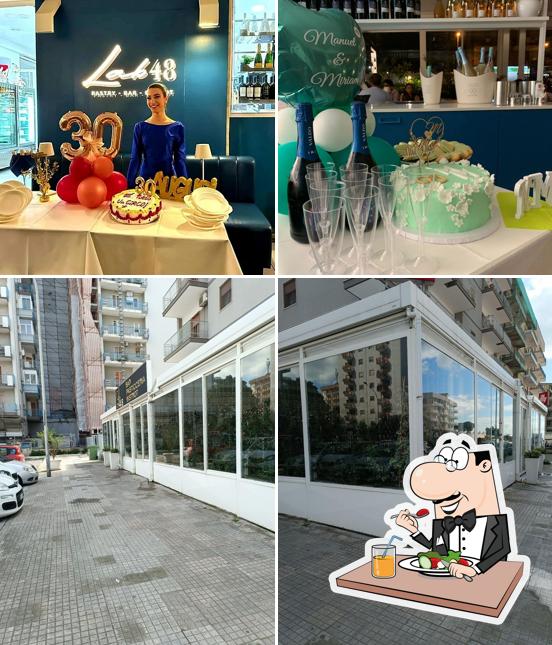 La foto della cibo e esterno di Lab 48
