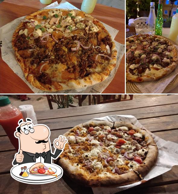 Experimente diferentes variedades de pizza