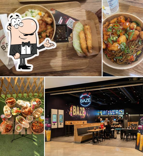 Installez-vous à l'une des tables de Asian food by BAZE Clichy