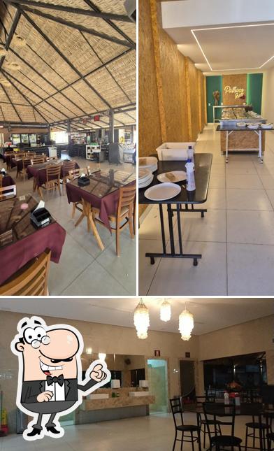 Veja imagens do interior do Palhoça Grill