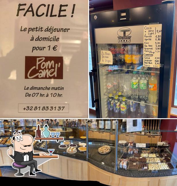 L'intérieur de Pom'canel
