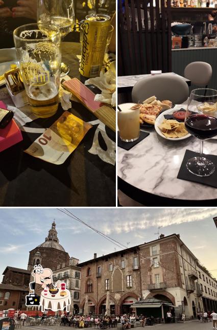 Questa è la foto che raffigura la cibo e esterno di il Clan