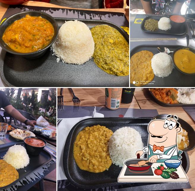 Poulet au curry à Indian K'bab