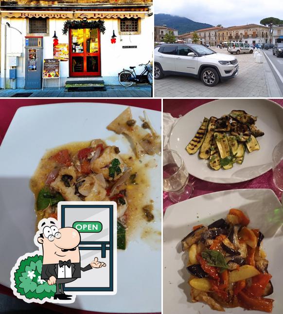 Real Pizza si caratterizza per la esterno e cibo