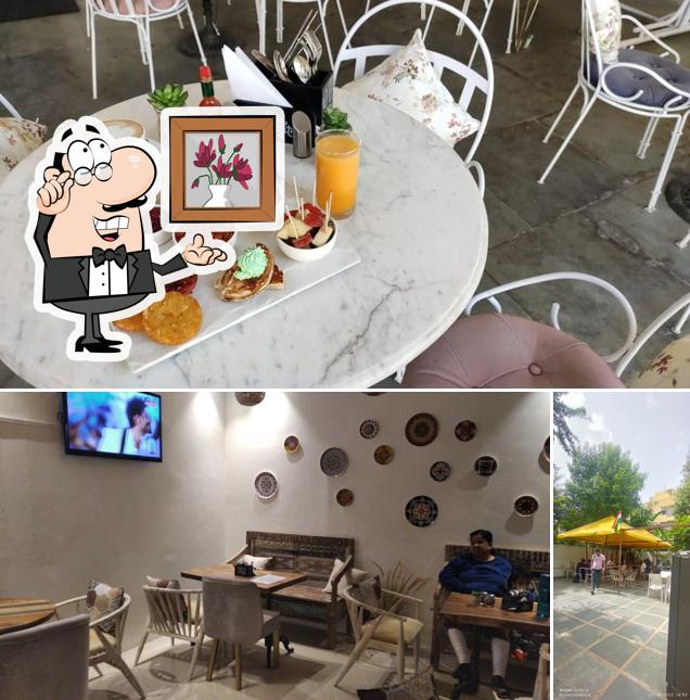 Check out how Coffeeville Udaipur looks inside