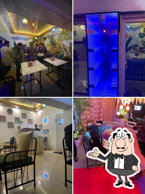Check out how TSC - The ShoShaaa Café - 1, टी.एस.सी. - शोशा कैफे - 1, Old Income Tax Office Road Best Cafe of Udaipur looks inside