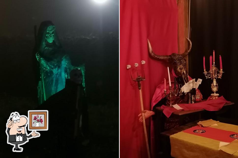 Dai un'occhiata agli interni di Inferno Pub