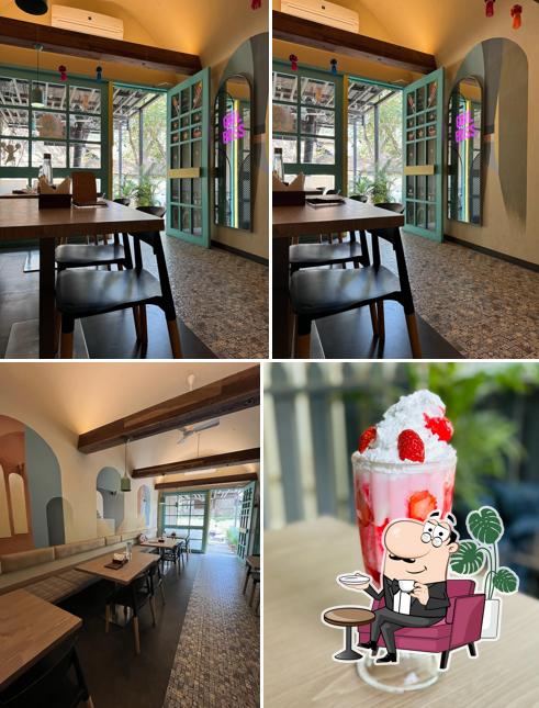 The interior of Cafe Nish