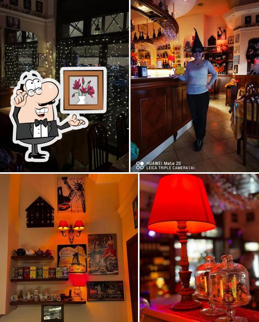 Gli interni di New York Caffè