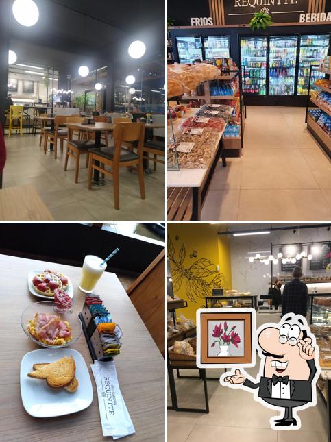 Veja imagens do interior do Requintte Café E Confeitaria