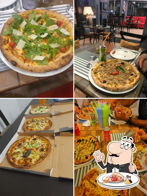 Essayez de nombreux types de pizzas