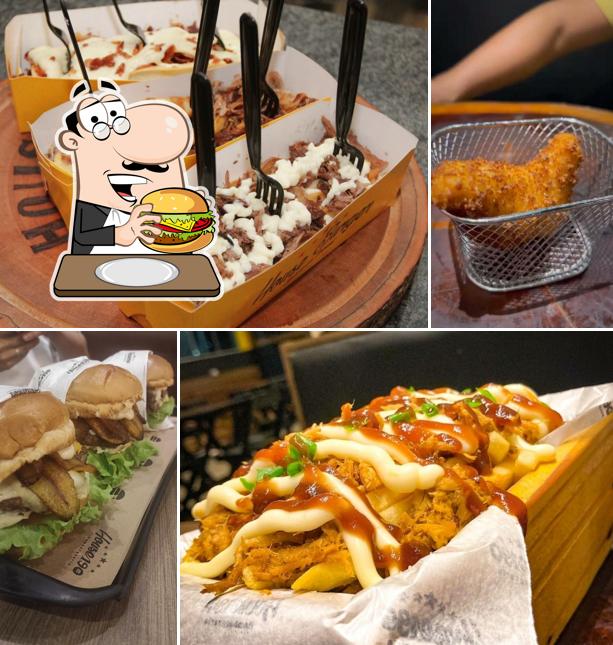 Experimente um hambúrguer no House burger 190