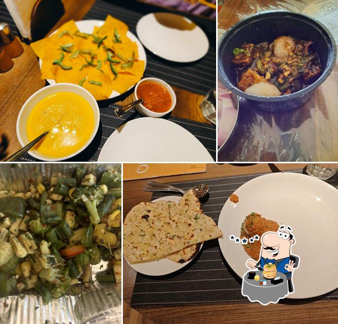 Meals at Oliva Veg Restaurant