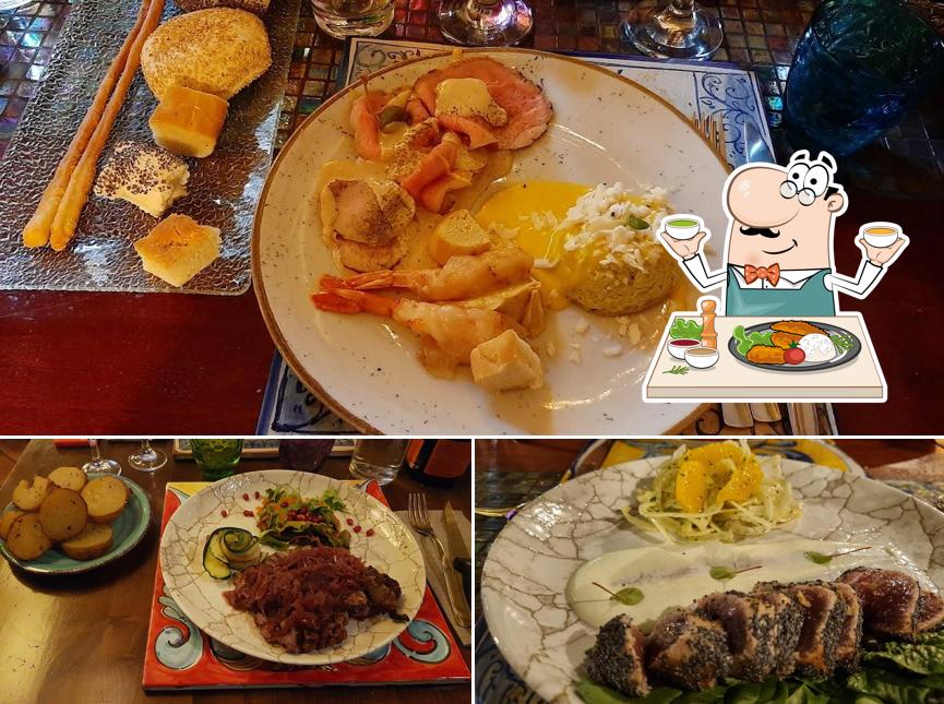 Cibo al Ristorante Joe Scarpetta